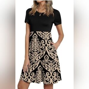 Longyuan Short Sleeve Sundress